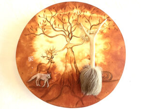 nordic-shaman-sami-spiritual-drum-tree-of-life-wolf