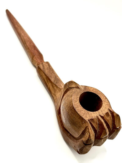pipe-chonta-wood-claw-sculpted