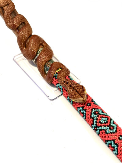 tepi--combo-extraordinary-piece-snake-porcupine-with-detailed-beading