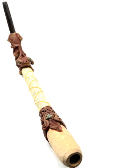 tepi-kambo-frog-with-crystal-eyes-and-polished-stone-length-31cm(2) tepi-kambo-frog-with-crystal-eyes-and-polished-stone